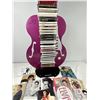 Image 2 : Elivs Guitar CD Stand with CD's