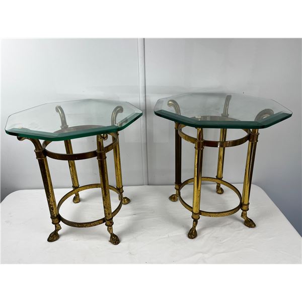 Brass Side Tables