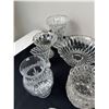 Image 2 : Assorted Glass and Crystal Lot