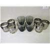 Image 1 : Smoky and Silver Faded Glassware