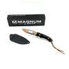 Image 1 : Boker Magnum Fixed 3 1/2" Blade Knife with Plastic Sheath