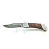 Image 1 : Folding 2 3/4" Blade Pocket Knife with Wood Handle