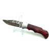 Image 1 : Folding 2 3/4" Blade Pocket Knife with Red Wood Handle