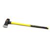 Image 1 : Shopro Professional 8 Lb Splitting Maul with 9" Head, 33" Plastic Handle, New