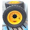 Image 2 : Solideal Skid Steer Tires 7.00 - 15 X 5 Qty