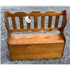 Image 1 : Wooden Hallway Bench