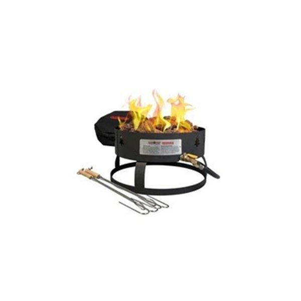 thumbnail image 2 of Camp Chef Redwood Fire Pit – Propane – CCGCLOGD – Portable Outdoor Gas Fire Pit 2 of 5