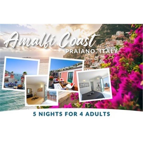 Amalfi Coast + Tour for 4