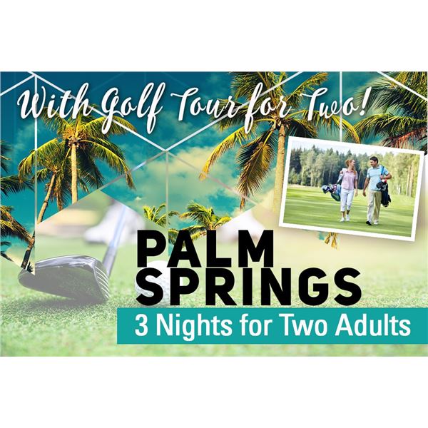 Palm Springs Golf for 2