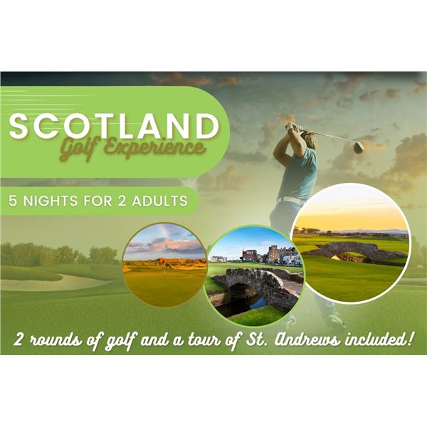 Scotland Golf Experience for 2