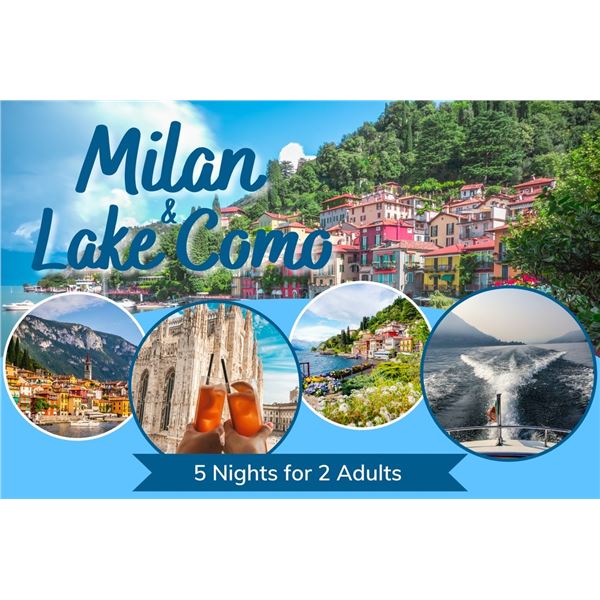 Milan + Lake Como for 2