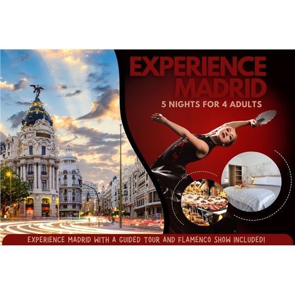 Madrid Experience for 4