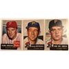 Image 1 : LOT OF 3 1953 TOPPS BASEBALL CARDS