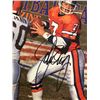 Image 2 : 1990 BECKETT FOOTBALL CARD MAGAZINE JOHN ELWAY AUTOGRAPHED GLOBAL AUTHENTIC COA