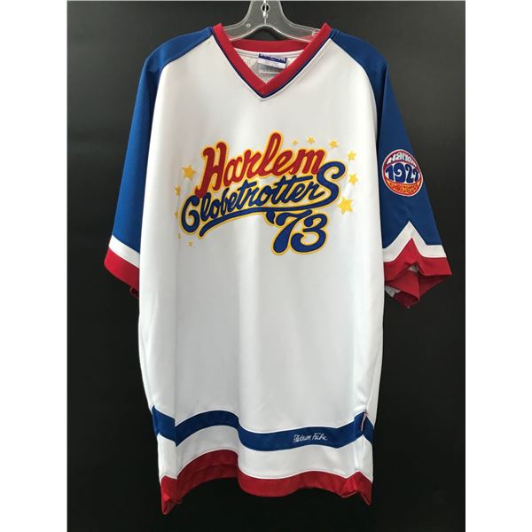 BRAND NEW HARLEM GLOBETROTTERS 73 PLATINUM FUBU JERSEY