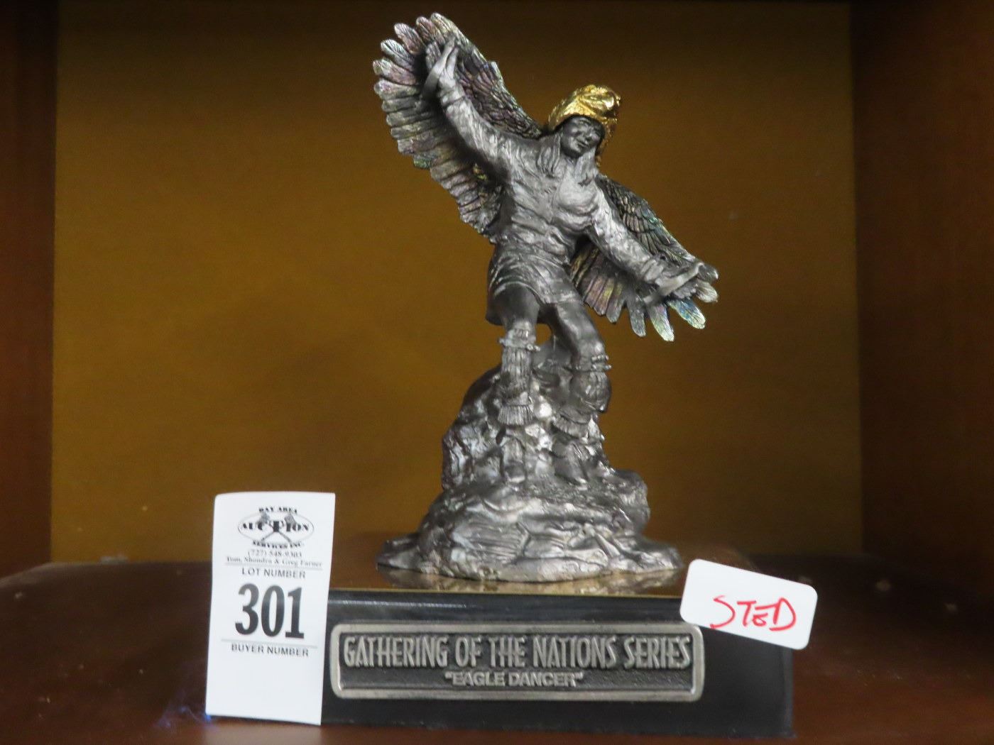 Michael Ricker Eagle Dancer Figurine