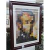 Image 1 : Framed Numbered Salvador Dali "Lincoln In Davision" Print w/COA - 28" x 21"