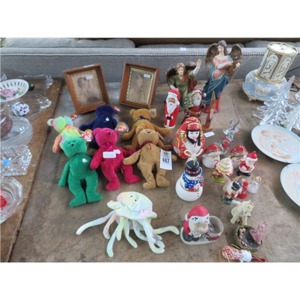 Teddy Bears, Photo Frames, Christmas Figurines