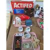 Image 1 : Lot of Piggy Banks, Tins, Snow Globes, Binoculars, Vintage Dolls