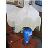 Image 1 : Oriental Lamps w/Boudoir Shades (Pair)