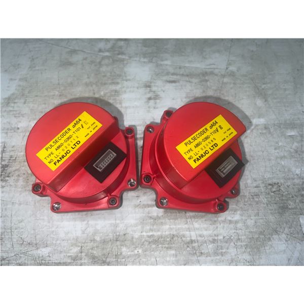 (2) Fanuc #A860-0360-T101 / E PulseCoders