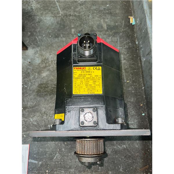 Fanuc #A06B-0075-B403 AC Servo Motor