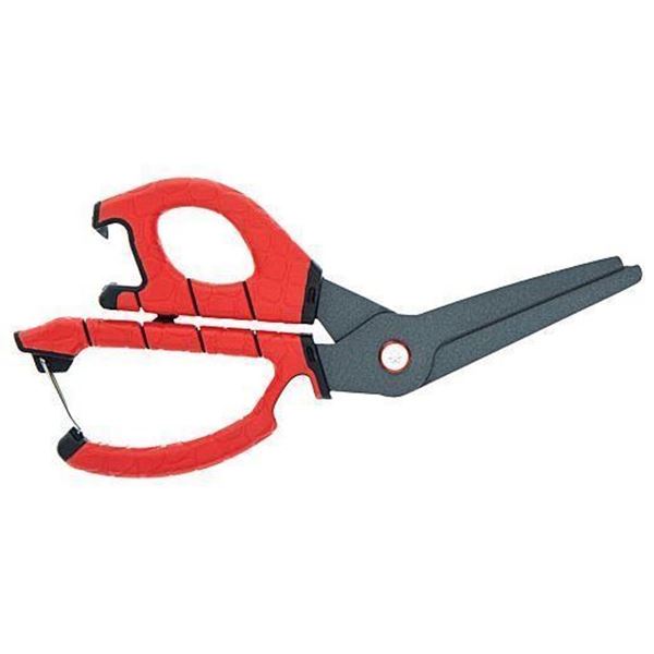 BUBBA BLADE LARGE SHEARS W/ NO-SLIP GRIP & BTTLE OPNR/SPNR