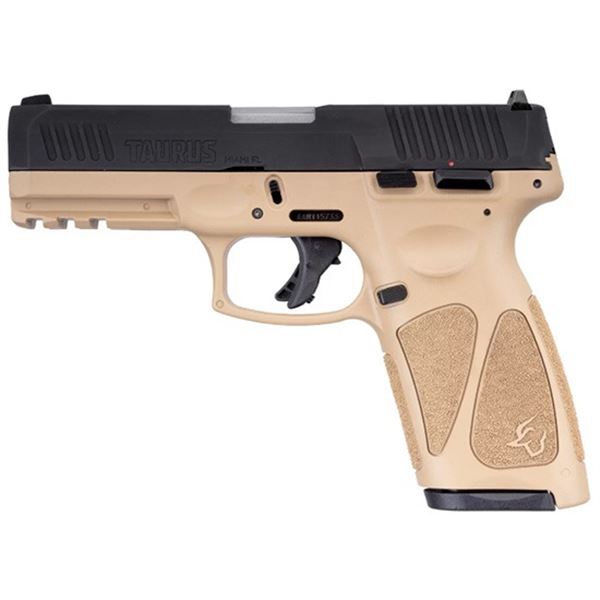 TAU G3 9MM 4" BLK TAN FRAME 2 15RD