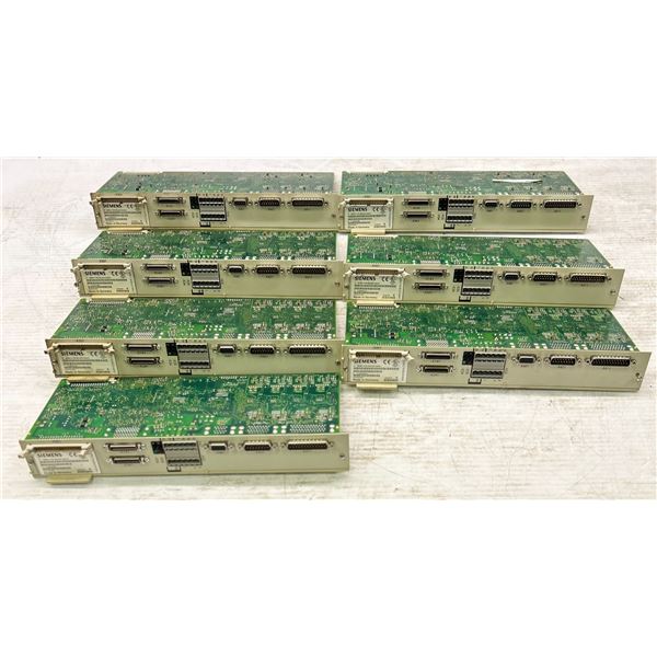 Lot of (7) Siemens #6SN1118-0DJ23-0AA1 Circuit Boards