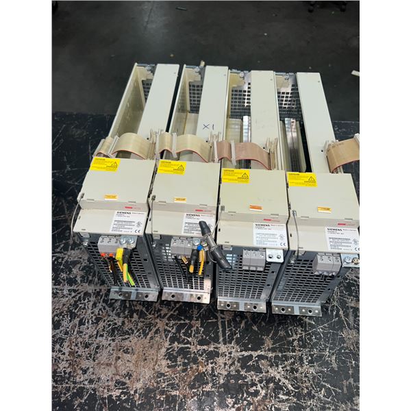 (4) Siemens #6SN1124-1AA00-0DA1 LT Modul. EXT. 80 A Simodrives