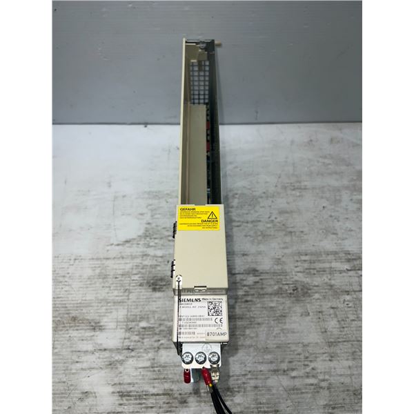 Siemens #6SN1123-1AB00-0BA1 Simodrive LT-Modul Int. 2x25A