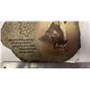 Image 3 :  Bradford Exchange Wolf Plate Comes with Certificate of Authenticity