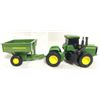 Image 1 : John Deere Tractor and Trailer Die Cast Vehicle