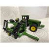 Image 3 : John Deere Tractor 8429 Die Cast With Disc Harrow