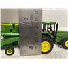 Image 2 : John Deere Tractor 7710 Die Cast with Mixer Mill Trailer