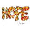 Image 1 : Jane SEYMOUR ORIGINAL: HOPE Series II. HOPE with Flowers