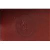 Image 5 : Cartier Maroon Leather Long Checkbook Wallet