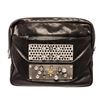 Image 1 : Prada Black Leather Clutch Bag