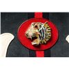 Image 5 : Gucci NY Navy Suede Red Leather Yankees Rajah Bag
