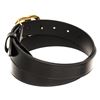 Image 4 : Gucci Black Leather GHW GG Thin Belt 80