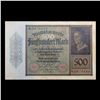 Image 2 : 1922 Weiamr Germany 500 Mark Note P: 73 Grades vf++