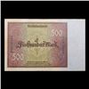 Image 3 : 1922 Weiamr Germany 500 Mark Note P: 73 Grades vf++
