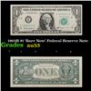 Image 1 : 1963B $1 'Barr Note' Federal Reserve Note Grades Select AU