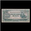 Image 2 : 1944 Myanmar (Japanese WWII Occupation) 100 Rupees Banknote P#?17 Grades Choice CU