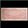 Image 3 : 1942-1944 Myanmar (Japanese WWII Occupation) 10 Rupees Banknote P#?16 Grades Choice CU
