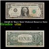 Image 1 : 1963B $1 'Barr Note' Federal Reserve Note Grades vf++