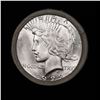 Image 2 : ***Auction Highlight*** Full solid date 1923-p Uncirculated Peace silver dollar roll, 20 coins (fc)