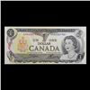 Image 4 : 4x Consecutive 1969-1975 Canada 1 Dollar Banknotes, All CU! P# 85c, Sig. Crow & Bouey Grades CU
