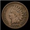 Image 2 : 1863 Indian Cent 1c Grades vf+