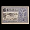 Image 2 : 1917 Imperial Germany 5 Mark Note P: 56A Grades Choice AU/BU Slider